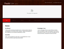 Tablet Screenshot of pazukilaw.com